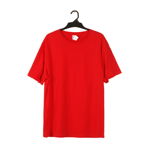 Stockpapa Camiseta básica color rojo para hombre Liquidación Stock Lotes Ropa