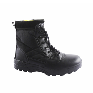 Stockpapa Apparel Stock Botas altas cómodas y frescas en negro