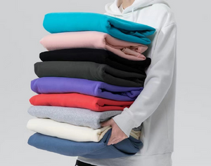 Stockpapa Sudaderas con capucha de 8 colores para hombre Overruns de marca