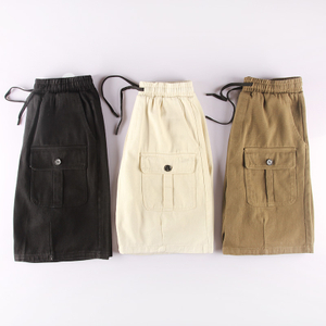 Pantalones cortos chinos con cintura elástica para hombre fabricados en China