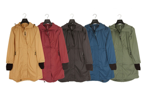 Parka de alta calidad para mujer en 5 colores en stock