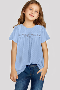 Stockpapa Blusa casual para niñas Over Run