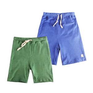 Stockpapa Pantalones cortos de punto casual para niños