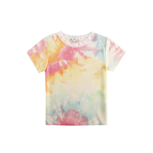 Camiseta Nice Tdy Dye para mujer, camiseta de moda de verano