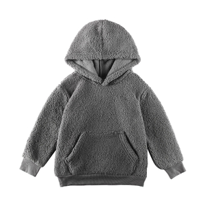 Sudaderas con capucha Sherpa de alta calidad para niños 